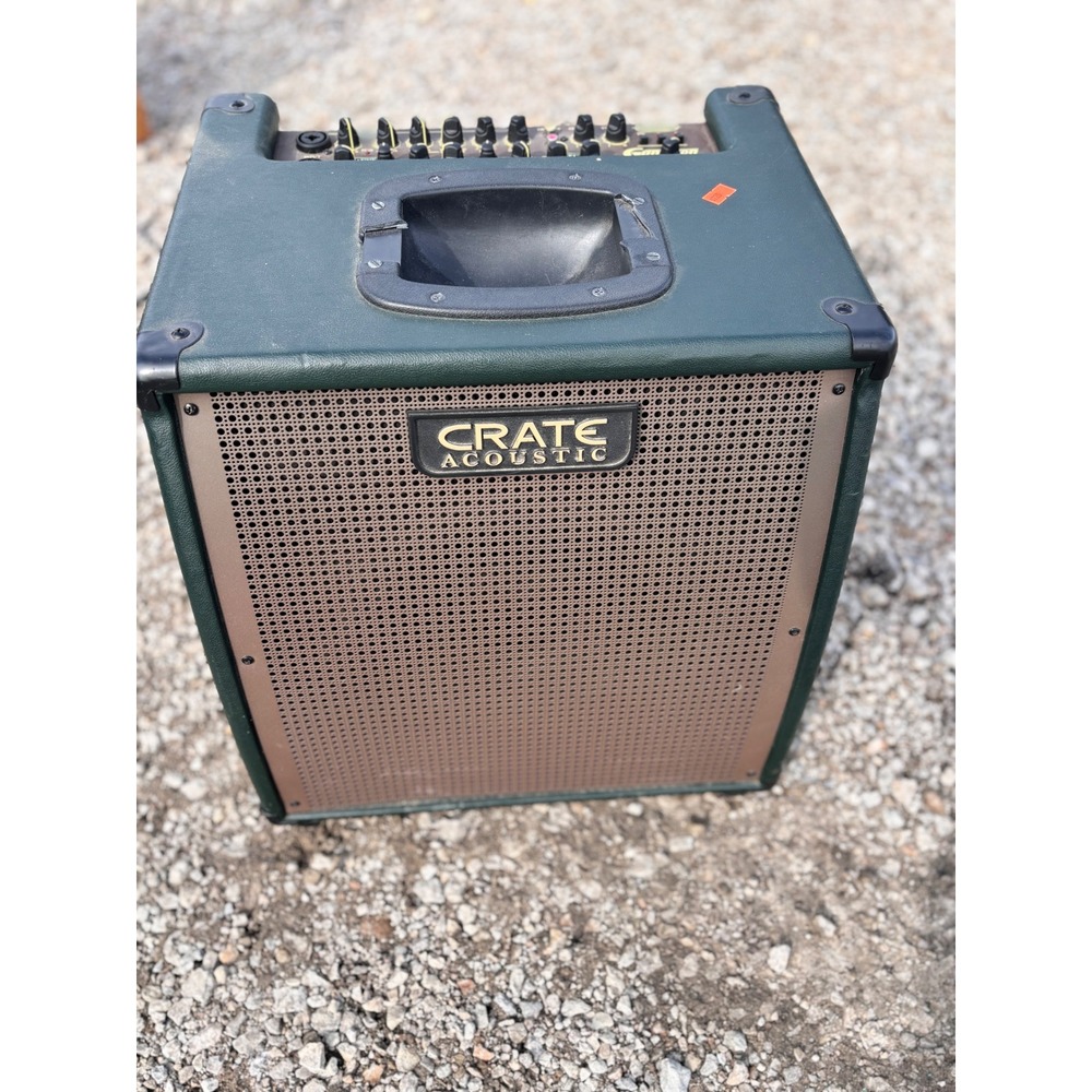 Crate CA6110DG Acoustic 60 Watt Guitar Amplifier DSP Effects Green 2-Channel Amp